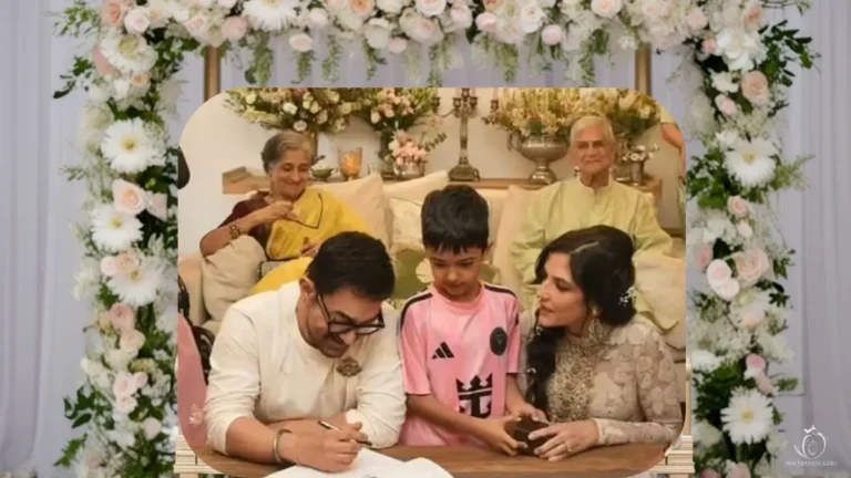 आमिर खान ने गौरी स्प्रैट से की तीसरी शादी! निजी समारोह की पहली तस्वीर आई सामने