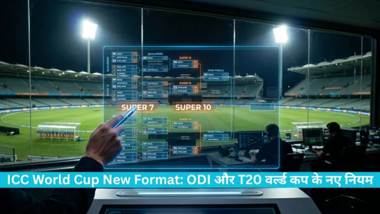 ICC का बड़ा फैसला: अब नए अंदाज में खेला जाएगा ODI और T20 World Cup, समझें पूरा नया फॉर्मेट