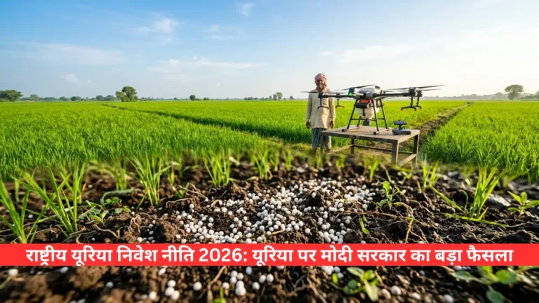 राष्ट्रीय यूरिया निवेश नीति 2026: किसानों के लिए मोदी सरकार का बड़ा फैसला, राष्ट्रीय यूरिया निवेश नीति को मंजूरी
