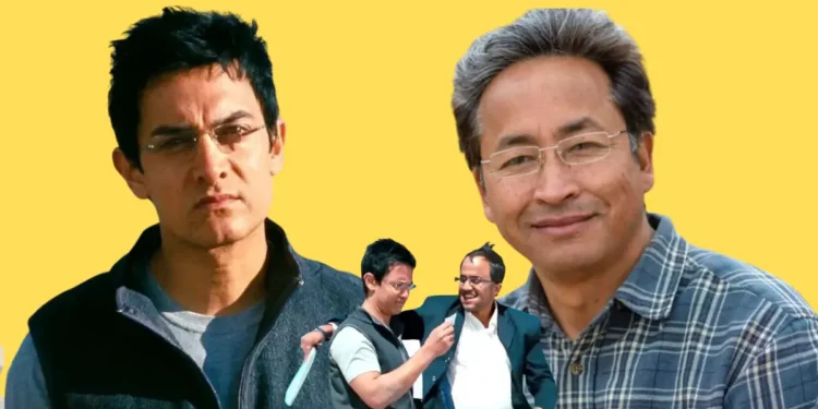 सोनम वांगचुक और '3 Idiots'