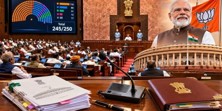 BJP Rajya Sabha Majority