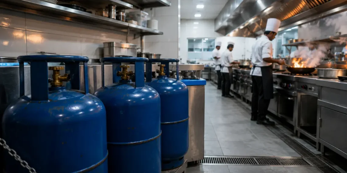 कमर्शियल LPG सिलेंडर कीमत