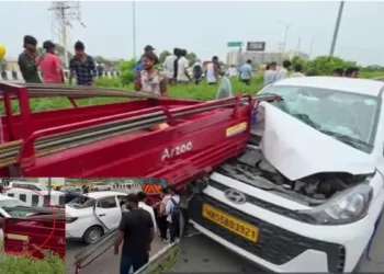 द्वारका एक्सप्रेसवे पर सड़क हादसा