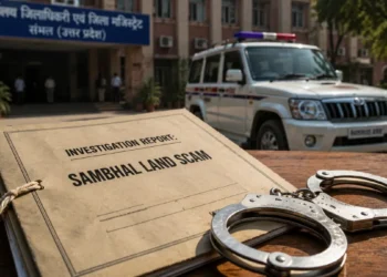 संभल में 1000 बीघा जमीन घोटाला