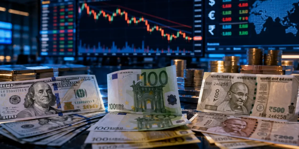 Dollar vs Euro vs rupya