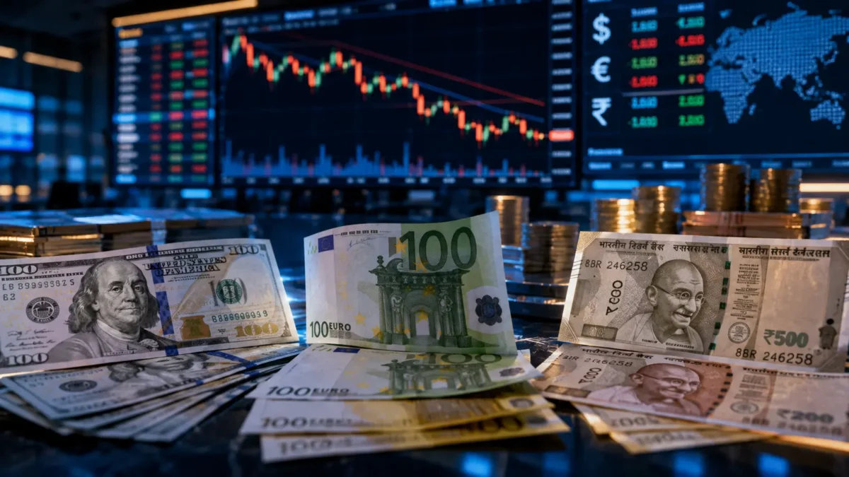Dollar vs Euro vs rupya