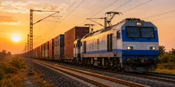 Indian Railways Double Stack Train