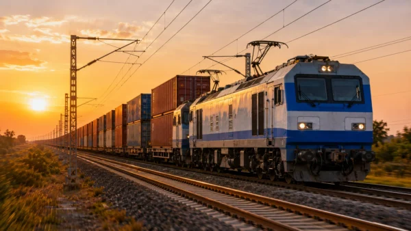 Indian Railways Double Stack Train