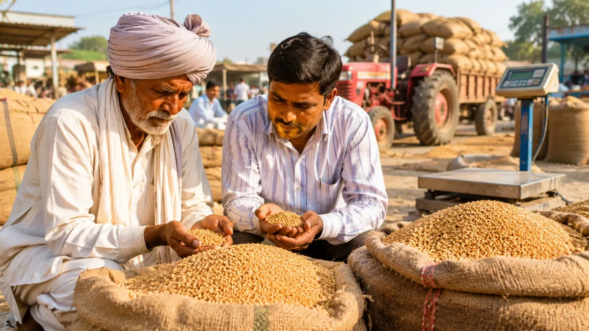 गेहूं का भाव आज