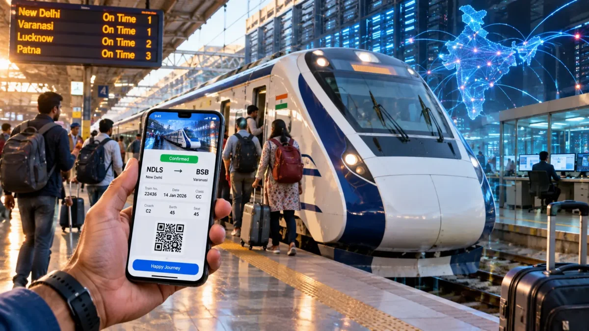 IRCTC टिकट बुकिंग