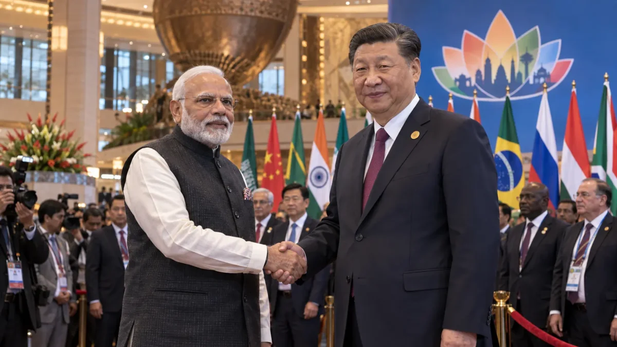 मोदी शी जिनपिंग मुलाकात