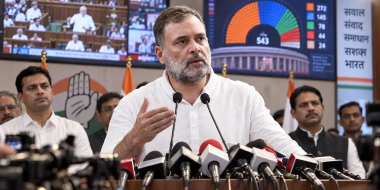 राहुल गांधी विपक्ष