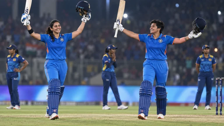 IND vs SL Women Final: शेफाली-श्रेति की तूफानी बल्लेबाजी, भारत ने श्रीलंका को दिया 184 रन का लक्ष्य