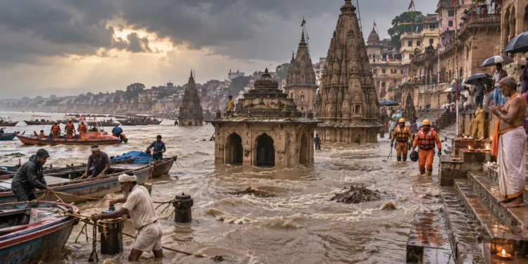 वाराणसी गंगा बाढ़