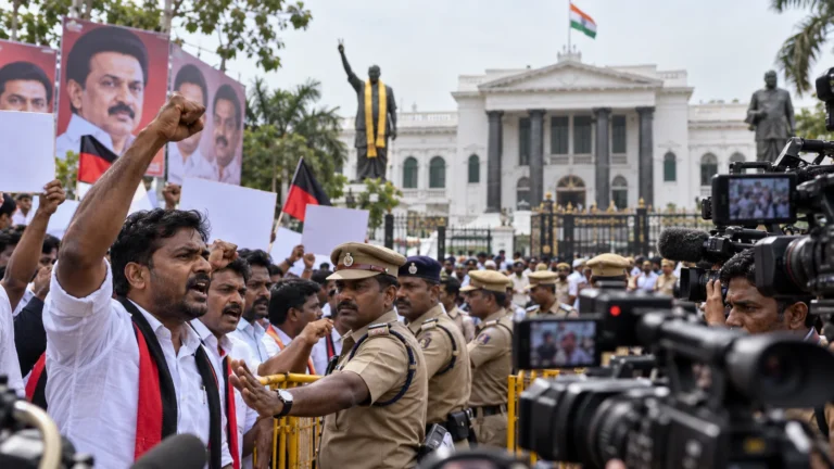 Vijay पर टिप्पणी को लेकर DMK नेताओं पर केस, ए. राजा और सेकर बाबू पर पुलिस कार्रवाई