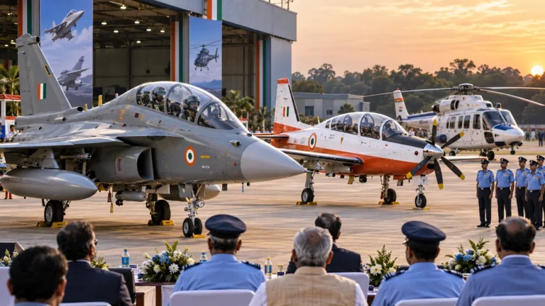 HAL का बड़ा कदम: वायुसेना को मिले तेजस ट्रेनर और पहला ‘अंकुर’, पवन हंस को 4 ध्रुव-NG