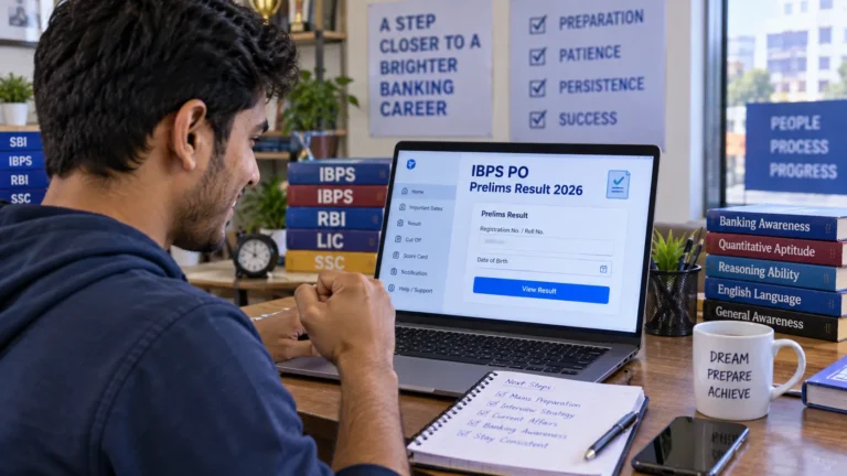 IBPS PO Prelims Result 2026 जारी, ऐसे करें चेक