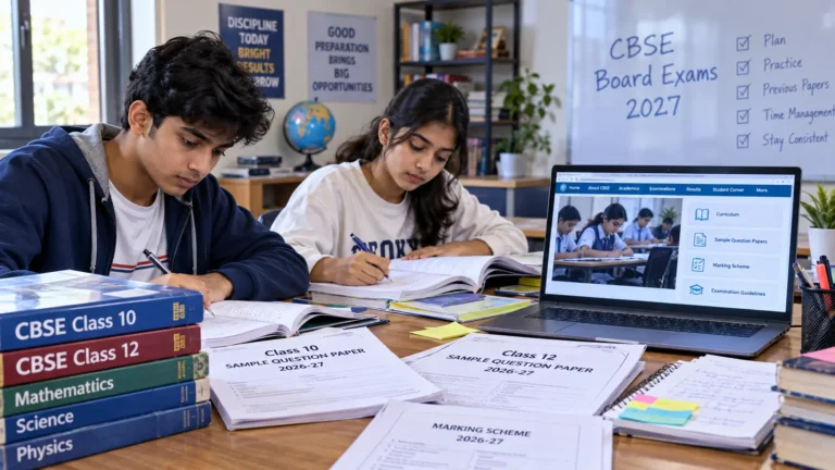 CBSE 2026-27 Sample Papers जारी, Class 10-12 के लिए