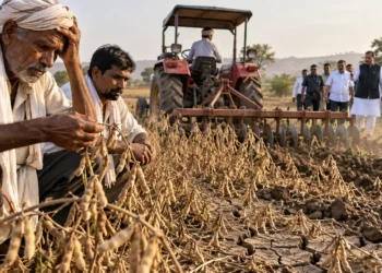 महाराष्ट्र सोयाबीन संकट