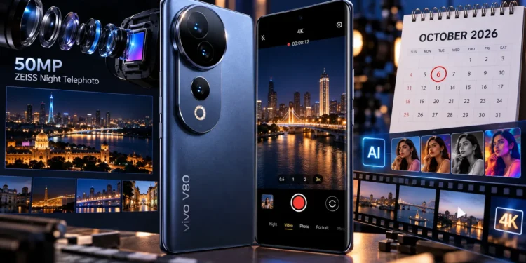 vivo V80 लॉन्च