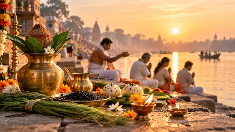 पितृ पक्ष में ॐ पितृ देवताभ्यो नमः का जाप, जानें नियम और महत्व