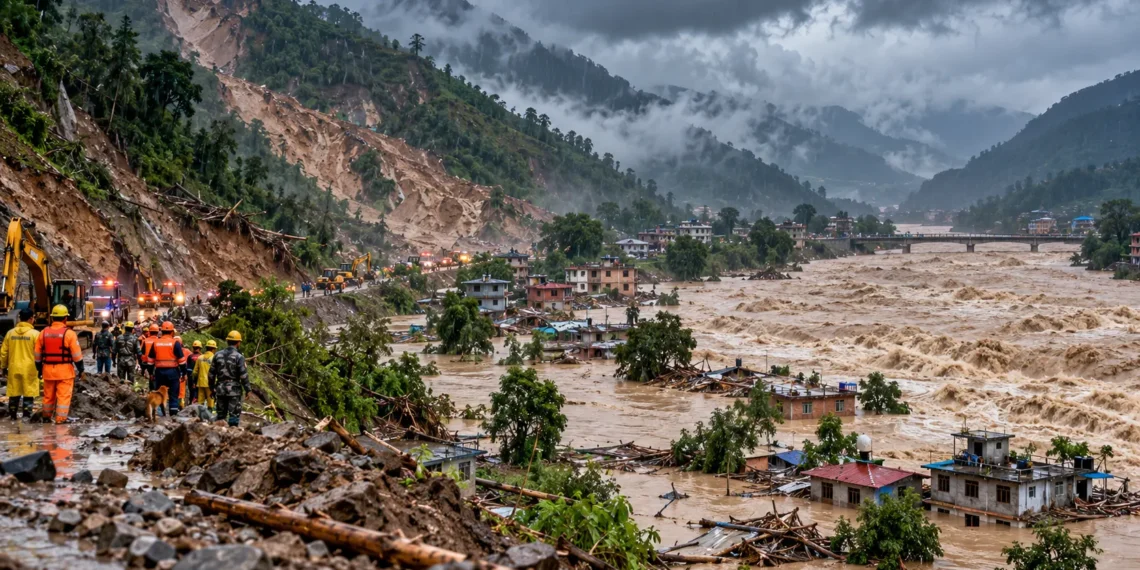 नेपाल बाढ़ और लैंडस्लाइड