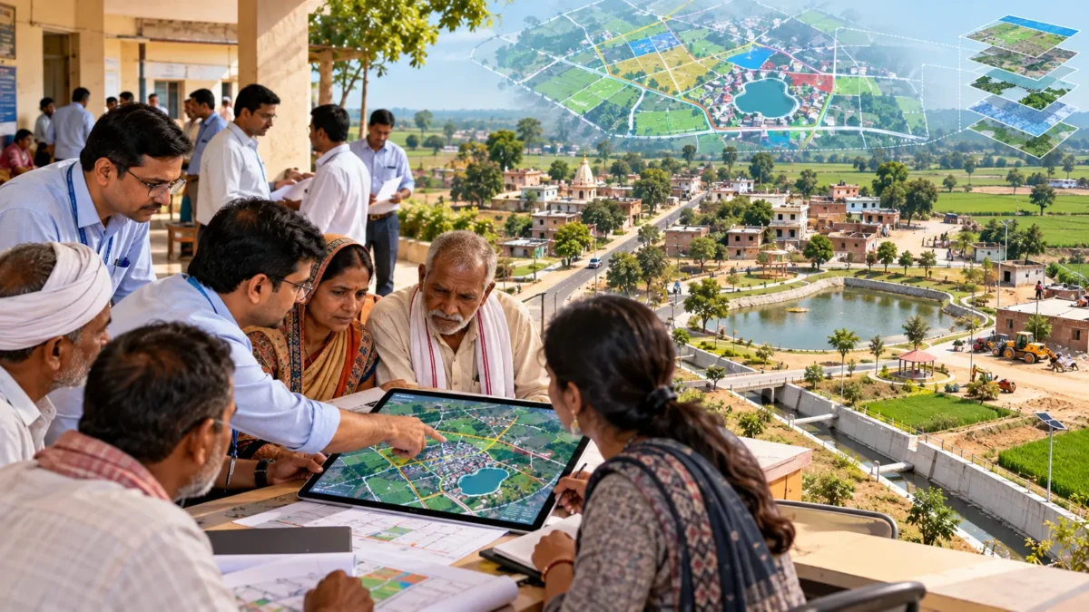 गांव विकास योजना डिजिटल