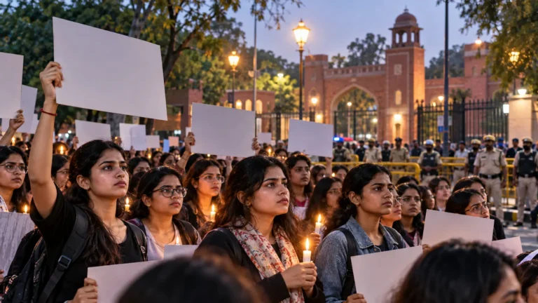 Aastha Kunj Gang Rape: दिल्ली में महिला सुरक्षा को लेकर छात्राओं का विरोध तेज