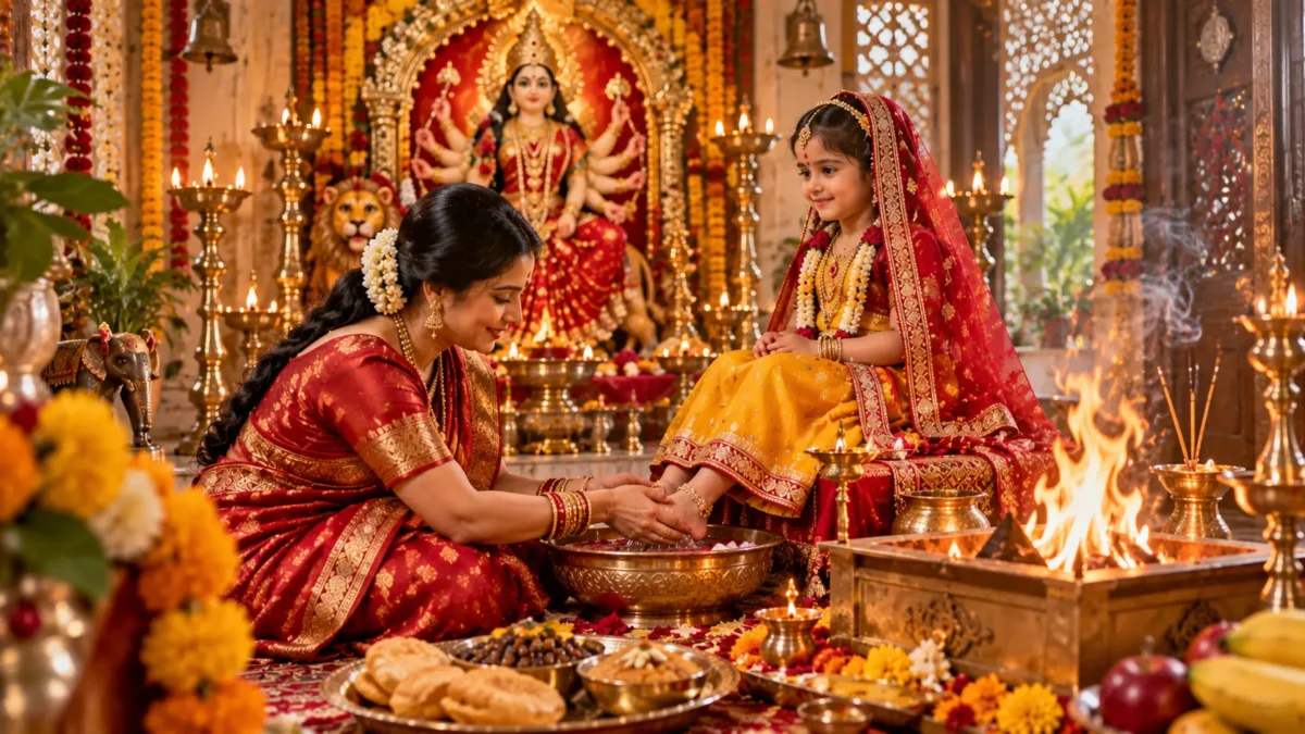 दुर्गा महा नवमी पूजा 2026