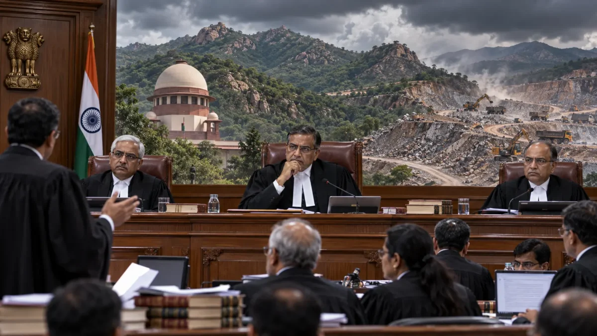 CJI सूर्यकांत अरावली मामला