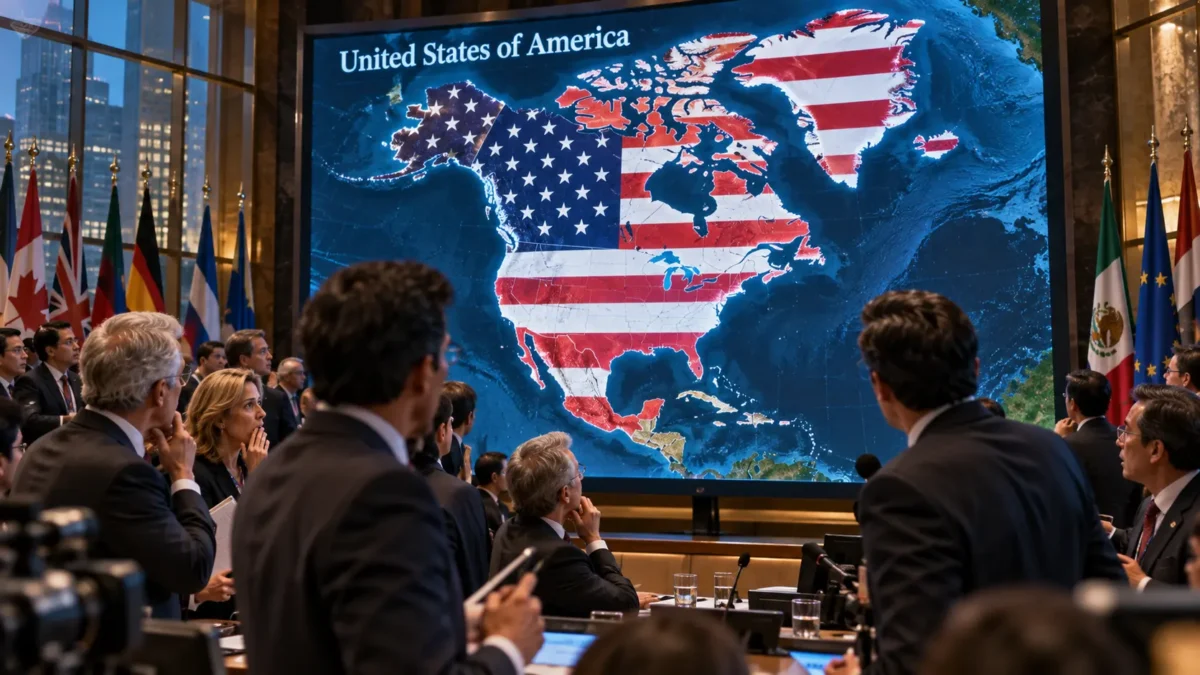 Trump Map Controversy