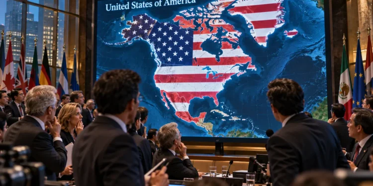 Trump Map Controversy