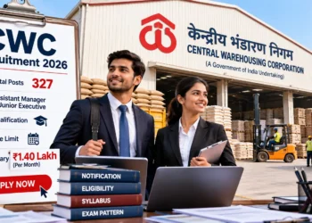 केंद्रीय भंडारण निगम भर्ती 2026