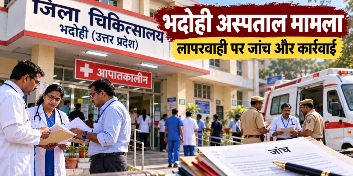 भदोही अस्पताल मामला