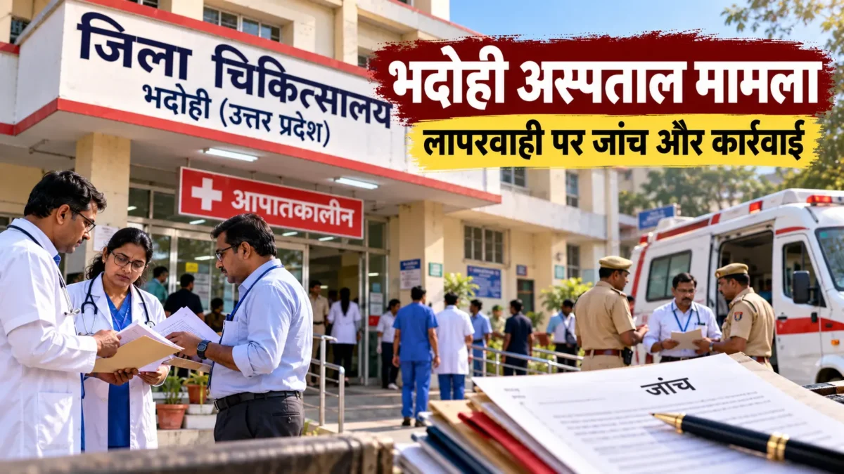 भदोही अस्पताल मामला