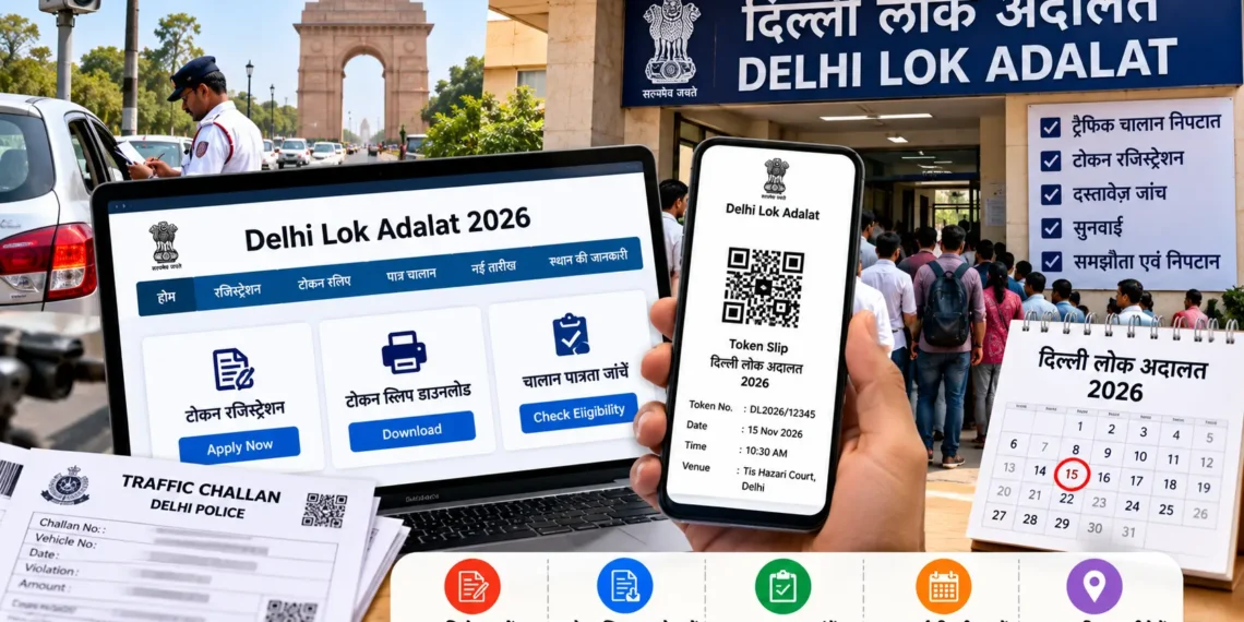 दिल्ली लोक अदालत 2026 रजिस्ट्रेशन