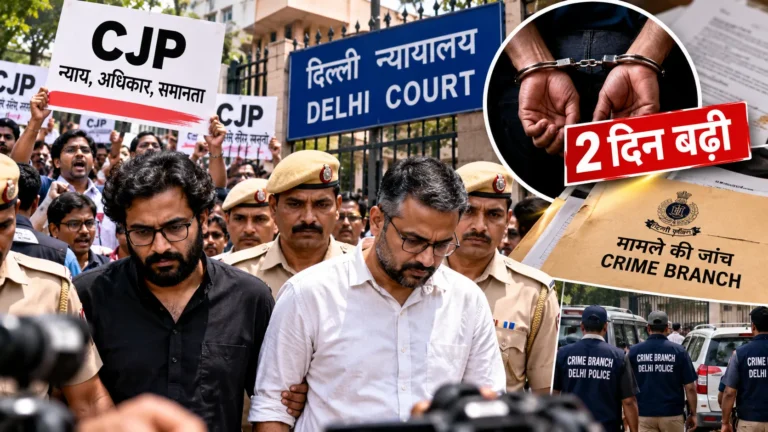 Delhi Protest: CJP नेताओं की न्यायिक हिरासत 2 दिन बढ़ी, केस क्राइम ब्रांच को सौंपा