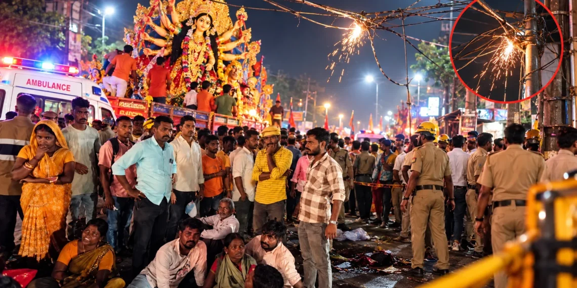 गोरखपुर दुर्गा विसर्जन हादसा