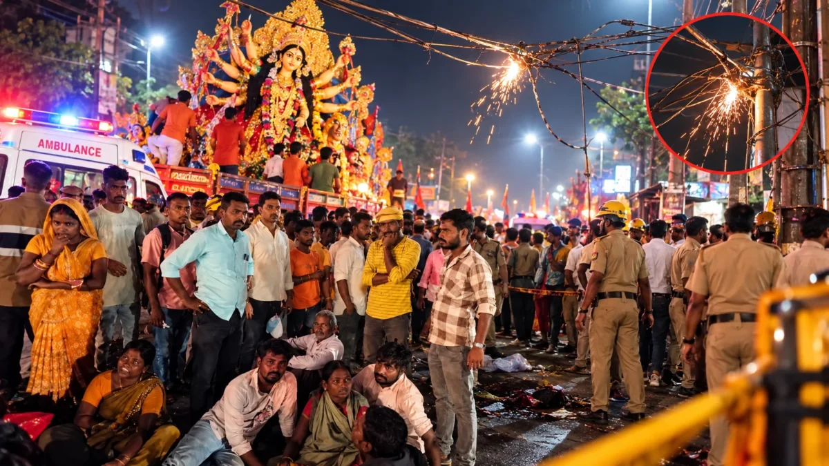 गोरखपुर दुर्गा विसर्जन हादसा