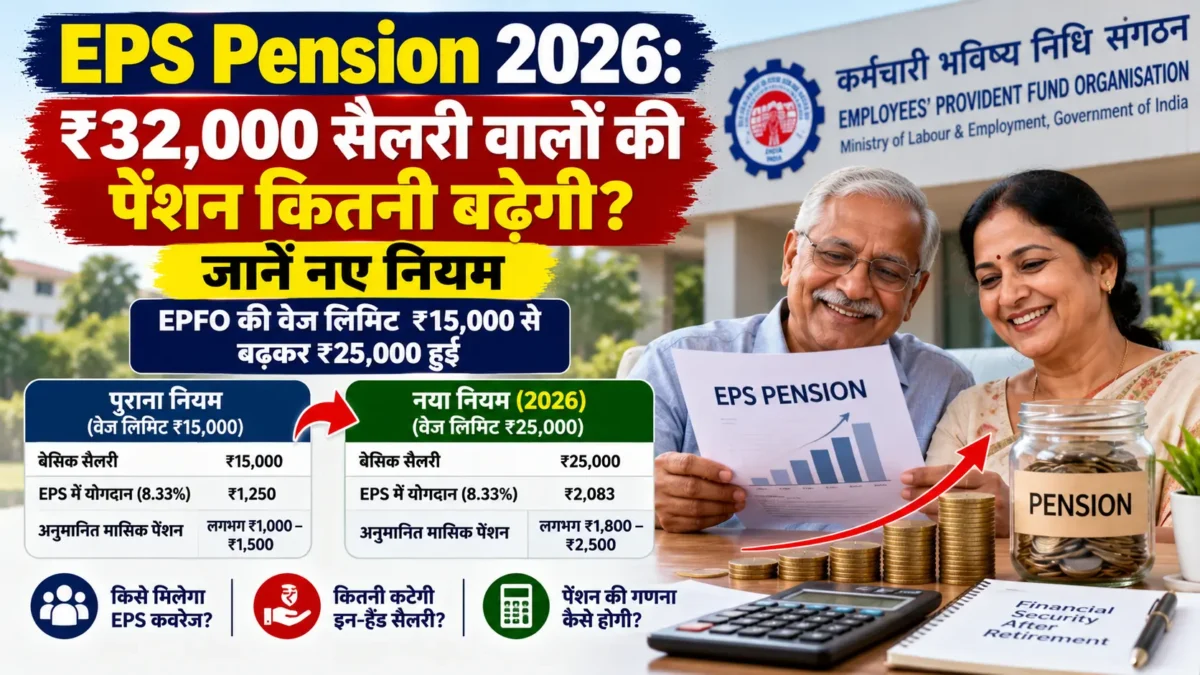 EPS पेंशन कैलकुलेशन 2026