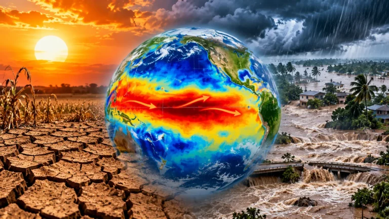 El Niño Alert 2026: फरवरी 2027 तक असर रहने की आशंका, सूखे-बाढ़ का खतरा बढ़ा