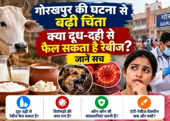 दूध दही से रेबीज फैलने का खतरा