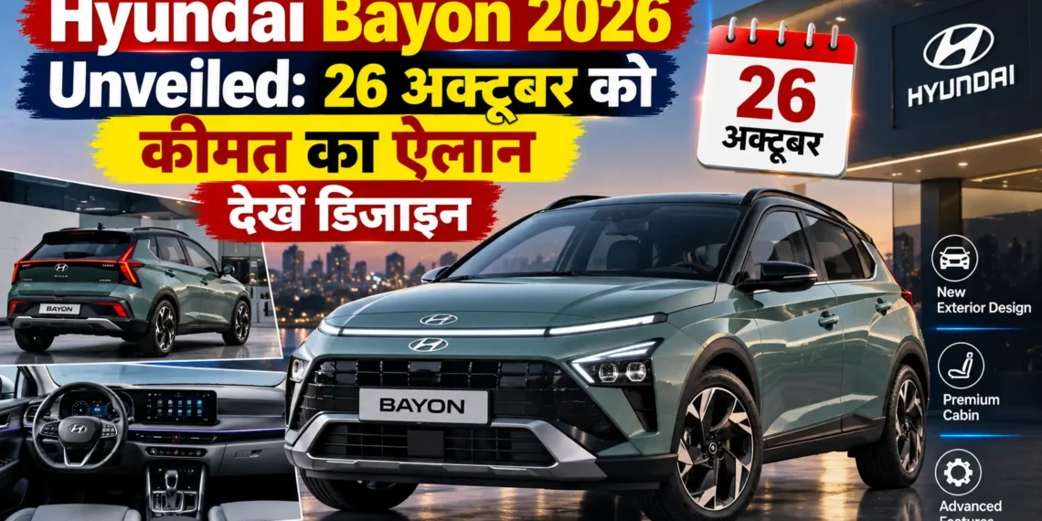 Hyundai Bayon 2026 लॉन्च डेट