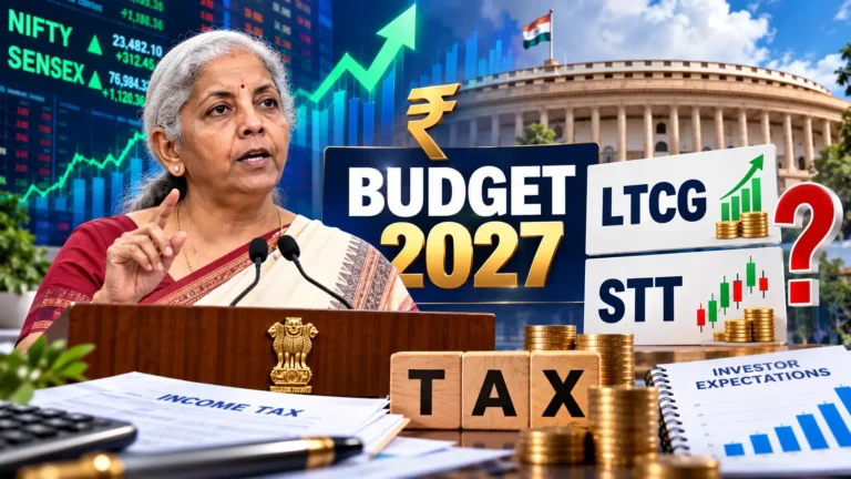 Budget 2027: निर्मला सीतारमण के टैक्स बयान से बाजार में हलचल, LTCG-STT पर क्या होगा फैसला?
