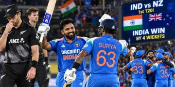 भारत बनाम न्यूजीलैंड पहला टी20