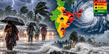 कई राज्यों में भारी बारिश का अलर्ट
