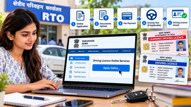 Driving Licence Online: नया लाइसेंस और रिन्यूअल कैसे करें? जानें पूरा प्रोसेस