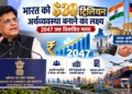 2047 तक 30 ट्रिलियन डॉलर की अर्थव्यवस्था