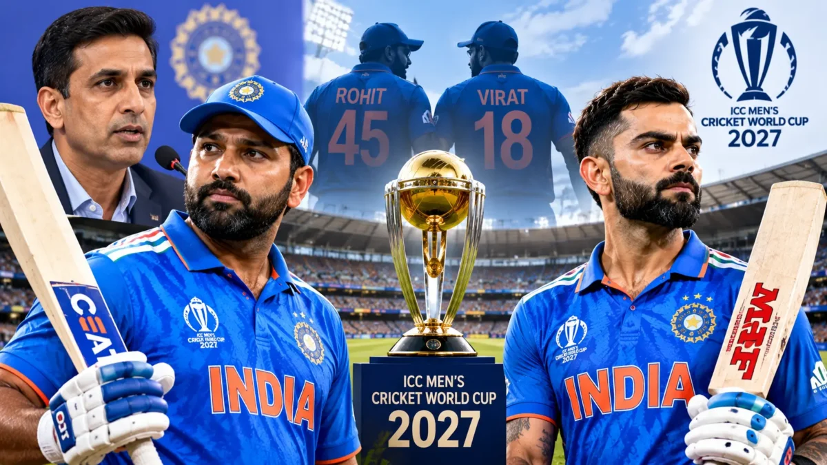 रोहित विराट वर्ल्ड कप 2027