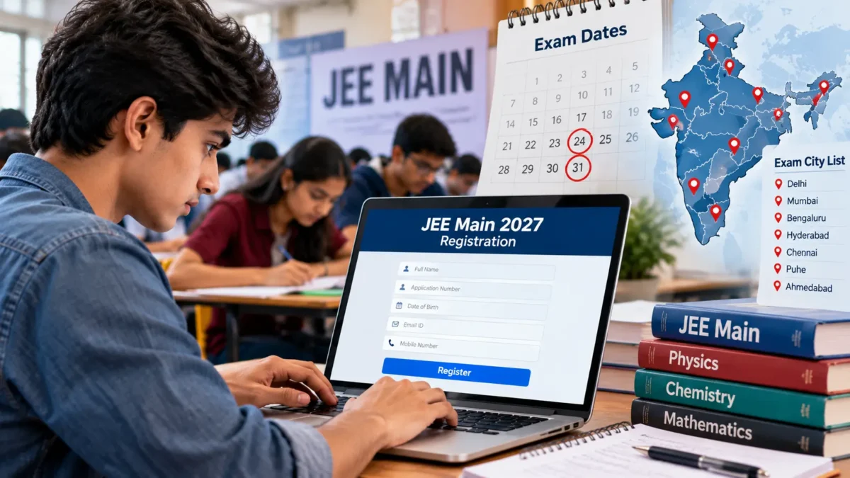 JEE Main 2027 रजिस्ट्रेशन